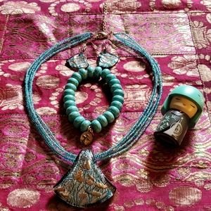 🔥3 for$9🔥Necklace, Bracelet, and Earring set